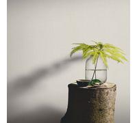 Non-woven wallpaper linen look texture modern grey beige 10359-38 (3,83£/1qm)