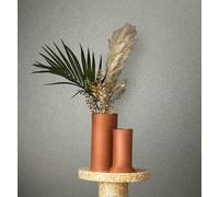 Non-woven wallpaper metal chrome effect light grey glitter 34947 (10,90£/1qm)