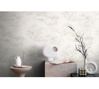 White Metropolis Painted Cloud Wallpaper Textured Paste The Wall Vinyl