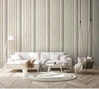 Non-woven wallpaper ombre stripes watercolor beige cream brown 34427 (4,44£/1qm)