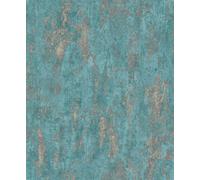 Industrial Texture Wallpaper Metallic Vinyl Casual Chic Erismann 10273-18 Blue