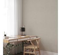 Non-woven wallpaper plain concrete look modern beige grey 10430-37 (3,42£/1qm)
