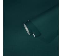 Non-Woven Wallpaper Plain Linen dark blue 38712-1 (2,99£/1qm)