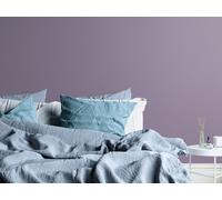 As Creation Purple Linen Wallpaper Non Woven Wall Coverings Glue And Stick Wallpaper Ideal For Bedroom And Living Room