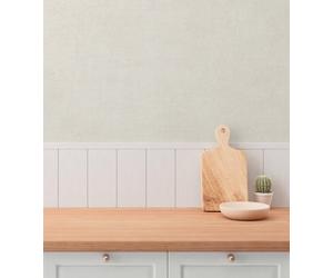 Non-woven wallpaper plain modern textile look cream taupe 79091-2 (2,73£/1qm)