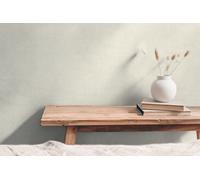 Non-woven wallpaper plain modern textile look grey cream 79091-1 (2,73£/1qm)
