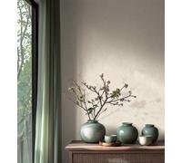 Non-woven wallpaper plain plaster look texture cream gloss 36924-7 (2,83£/1qm)