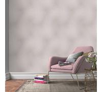 Non-woven wallpaper plain plaster texture brown metallic 10403-37 (3,30£/1qm)