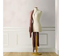 Non-woven wallpaper plain plaster texture cream metallic 10403-14 (3,30£/1qm)