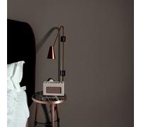 Non-woven wallpaper plain textile look brown gold metallic 10437-34 (3,12£/1qm)