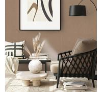 Non-woven wallpaper plain textile look gold metallic 10437-30 (3,28£/1qm)