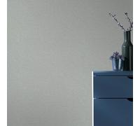 Non-woven wallpaper plain textile look modern blue grey 10510-43 (2,49£/1qm)