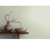 Non-woven wallpaper plain textile look modern turquoise 3977-20 (2,52£/1qm)