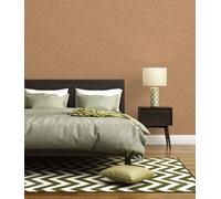 Livingwalls Non-Woven Wallpaper - Plain Wallpaper 395657 in Brown - Wallpaper Plain for Various Rooms - 10.05 m x 0.53 m - Made in Germany