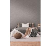 Livingwalls Non-Woven Wallpaper - Plain Wallpaper 395661 in Grey - Wallpaper Plain for Various Rooms - 10.05 m x 0.53 m - Made in Germany