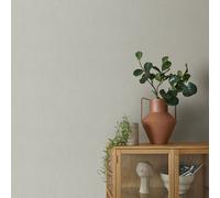 Erismann Opus Dolce Linen Weave Wallpaper - Light Green