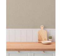 Non-woven wallpaper plain texture textile look brown beige 79098-9 (2,55£/1qm)