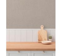 Non-woven wallpaper plain texture textile look brown grey 79097-8 (2,55£/1qm)