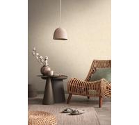 Non-woven Wallpaper plain triangles Texture 3D effect beige 39129-3 (3,94£/1qm)