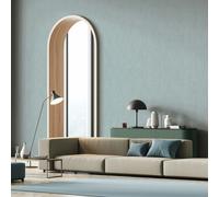 Non-woven wallpaper plain wood look grain pattern blue grey 35361 (3,12£/1qm)