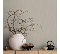 Non-woven wallpaper plain wood look grain pattern brown grey 35355 (3,12£/1qm)
