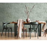 Non-woven wallpaper plants garden jungle exotic green white 47651 (6,76£/1qm)