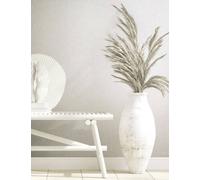 Non-woven wallpaper plaster texture concrete look plain white 34517 (4,22£/1qm)