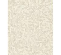 Non-woven wallpaper Rasch 315004 floral metal cream beige metallic (4,86£/1qm)