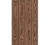 Non-woven wallpaper Rasch 499537 wood look grain texture dark brown (4,49£/1qm)