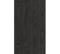 Non-woven wallpaper Rasch 499544 wood look grain texture black (4,49£/1qm)