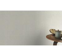 Non-woven wallpaper Rasch 507065 textile look silver white metallic (2,99£/1qm)