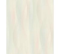 Non-woven wallpaper Rasch 651522 waves pattern blue green pink (3,56£/1qm)