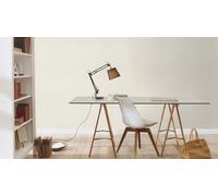 Non-Woven Wallpaper Rasch fabric texture plain white beige 312119 (2,79£/1qm)