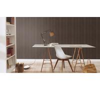 Non-woven wallpaper Rasch herringbone grey silver metallic 720327 (3,73£/1qm)