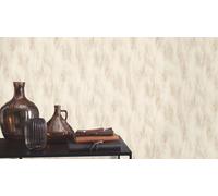 Non-woven wallpaper Rasch leaves concrete look beige cream 486247 (3,56£/1qm)