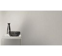 Non-woven wallpaper Rasch plain texture grooves gray 810134 (2,85£/1qm)