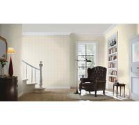 Non-woven wallpaper Rasch tartan check beige gray Curiosity 537444 (4,25£/1qm)