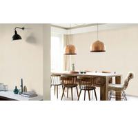 Non-woven wallpaper Rasch texture plain light grey Lirico 555844 (3,91£/1qm)