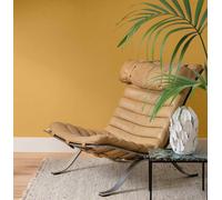 Non-woven wallpaper Rasch texture plain ocher yellow Lirico 555929 (3,91£/1qm)