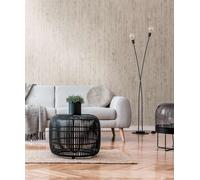 Non-woven wallpaper shabby wood beige grey silver metallic 39561-1 (2,90£/1qm)