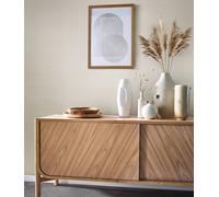 47488 - Flora Diamond Weave Beige Galerie Wallpaper