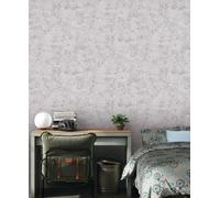 Non-woven wallpaper skaters line art concrete look grey 77174-1 (4,01£/1qm)