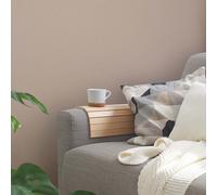 Non-Woven Wallpaper Structure Textile Look Plain Beige Gray 39097-1 (2,83£/1qm)