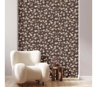 Non-woven wallpaper tendrils leaves textile look brown beige 81639 (3,73£/1qm)