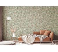 Galerie Heritage Floral Green Wallpaper 47626, Green