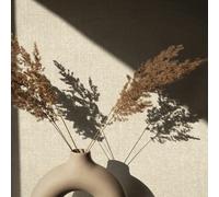 Non-woven wallpaper textile look modern plain textured beige 45774 (3,65£/1qm)
