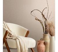 Non-woven wallpaper textile look texture beige gold metallic 35112 (5,15£/1qm)