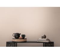 A.S. Création Wallpaper Beige - High-Quality Plain Non-Woven Wallpaper 395757 with Light Structure - Wall Wallpaper for Various Living Spaces 10.05 m x 0.53 m - Made in Germany