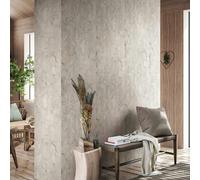 Non-woven wallpaper tile pattern slate stone look grey beige 45767 (4,01£/1qm)