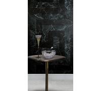Non-woven wallpaper Versace marble look black grey metallic 79174-7 (13,90£/1qm)